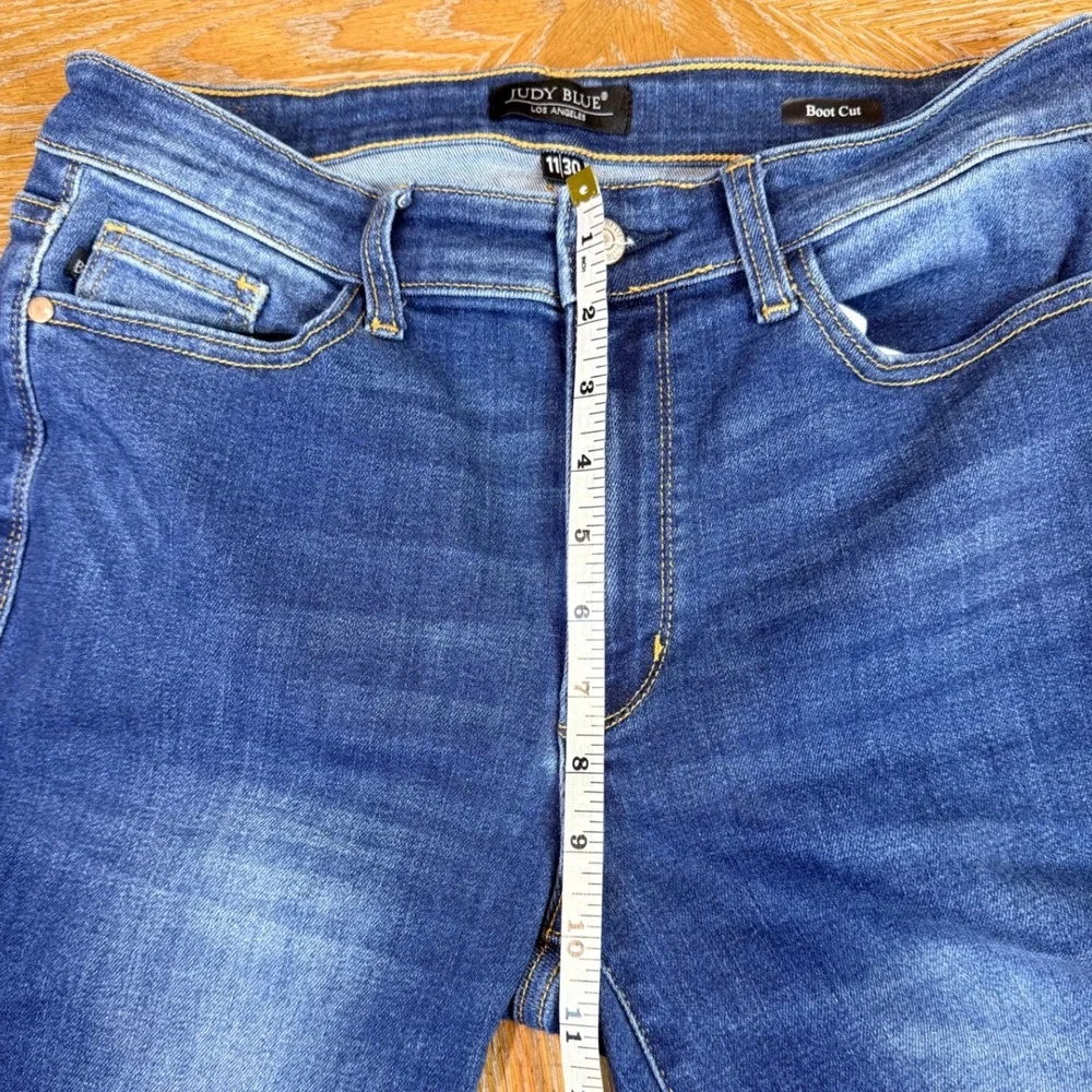 Judy Blue Boot Cut Jeans Dark Blue Size 11/30‎
